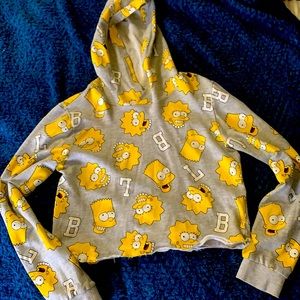 Simpsons (bart and lisa) hoodie